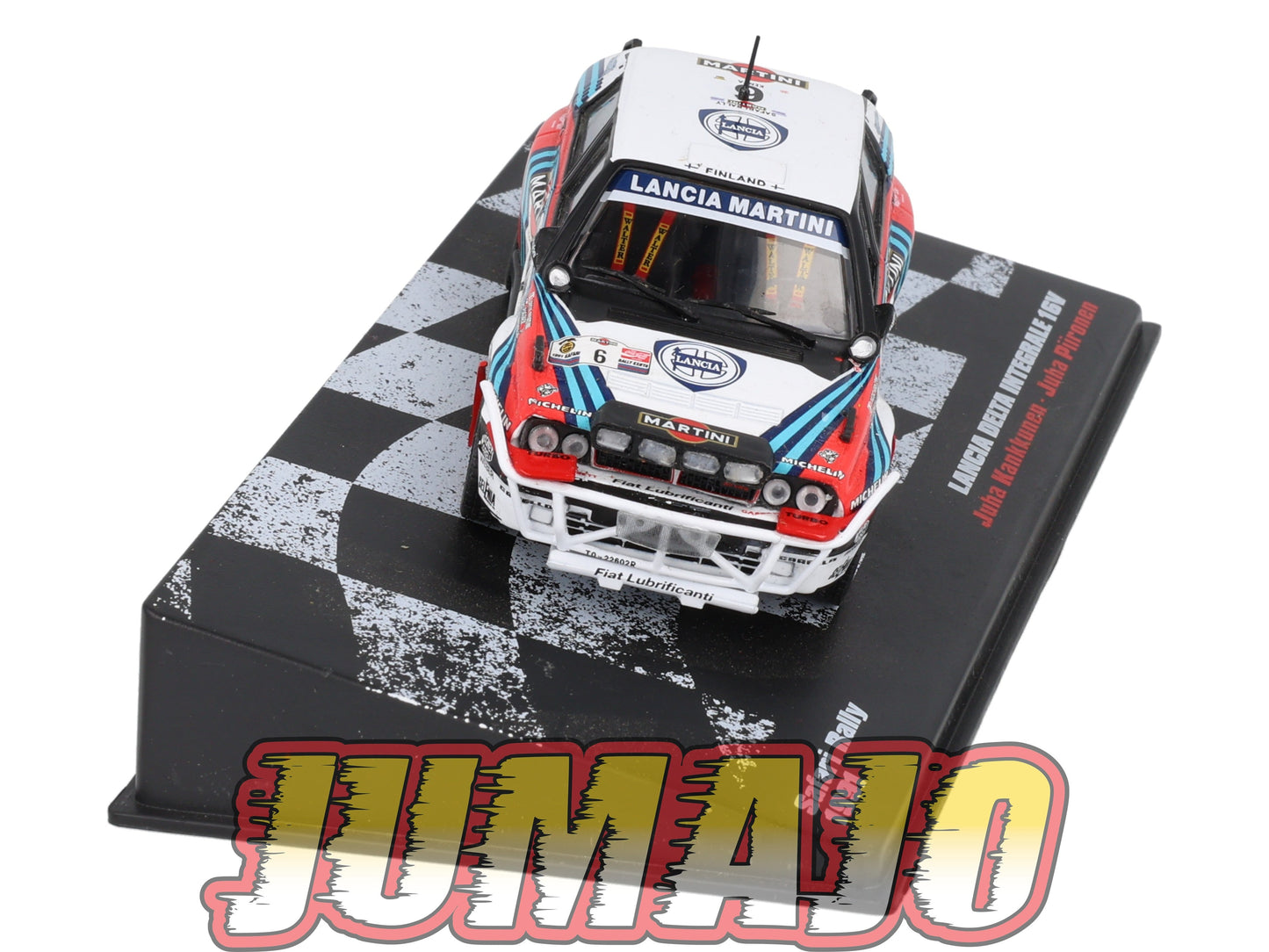 RVR61 1/43 Altaya Vainqueurs rallye LANCIA DELTA INTEGRALE 16V 1991 KANKKUNEN #6