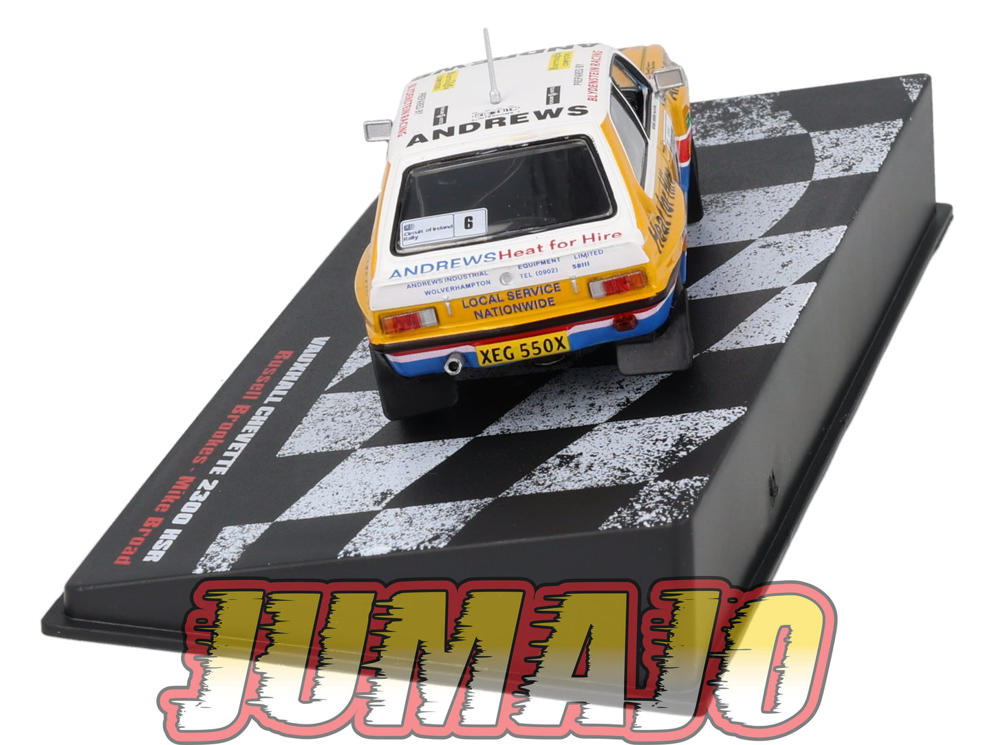 RVR62 1/43 Altaya Vainqueurs rallye Vauxhall Chevette 2300 HSR Ireland 1983 Brookes