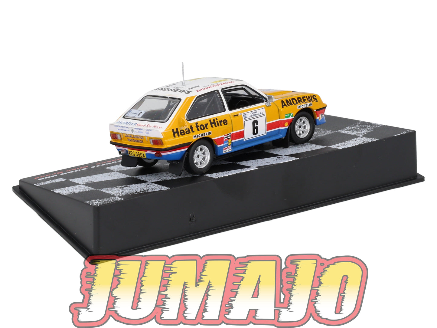 RVR62 1/43 Altaya Vainqueurs rallye Vauxhall Chevette 2300 HSR Ireland 1983 Brookes