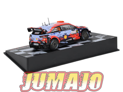 RVR63 1/43 Altaya Vainqueurs rallye Hyundai i20 Coupé WRC Italia Sardegna 2019 Sordo