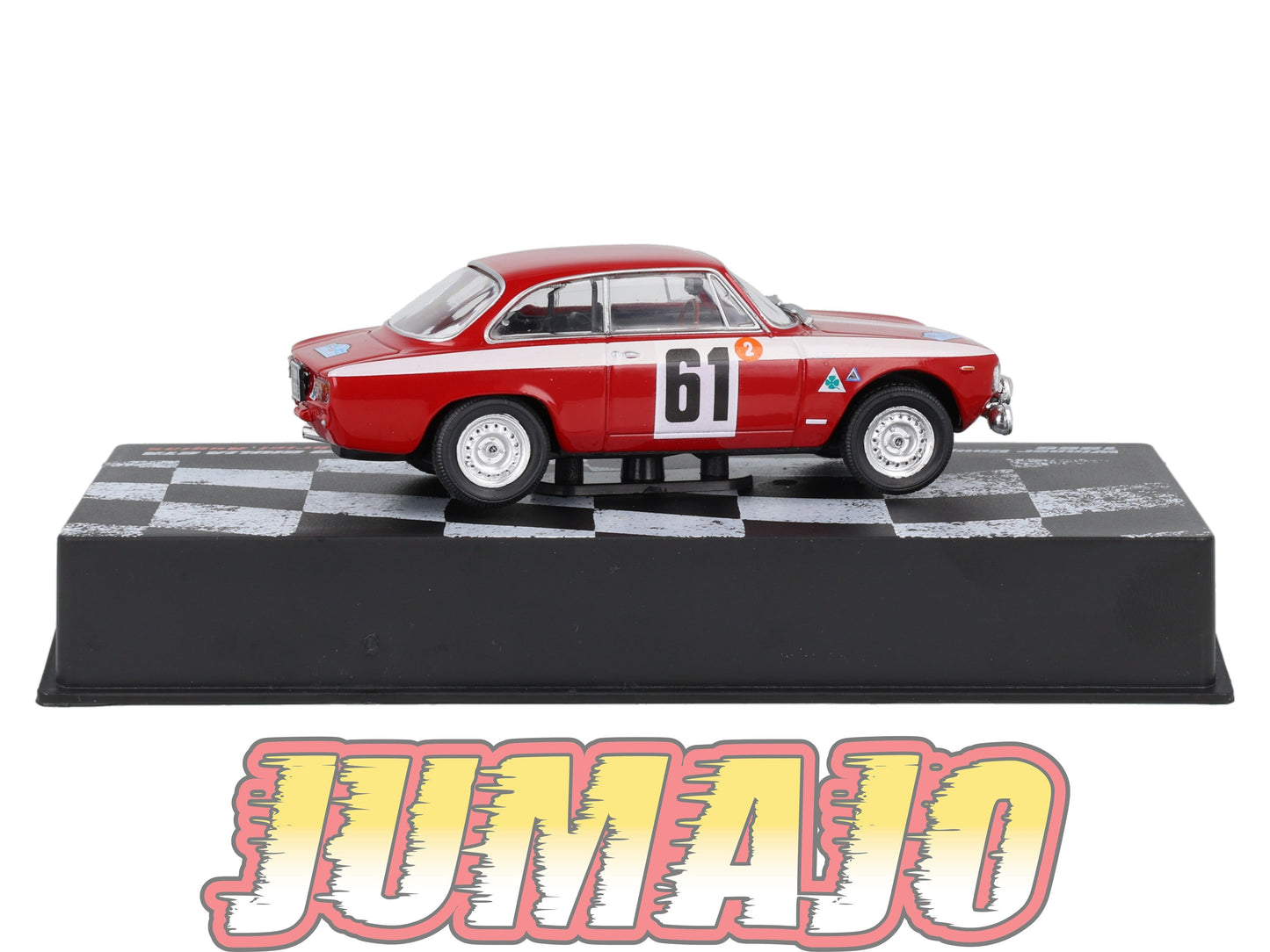 RVR65 1/43 Altaya Vainqueurs rallye ALFA ROMEO GIULIA GTA 1966 ROLLAN #61