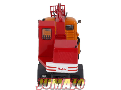 SAV3 CAMIONS 1/43 altaya IXO SAVIEM LRS R 4154 avec grue Poclain