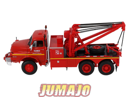 SAV7 CAMIONS 1/43 altaya IXO SAVIEM 32.240 Dépanneuse Sapeurs Pompiers