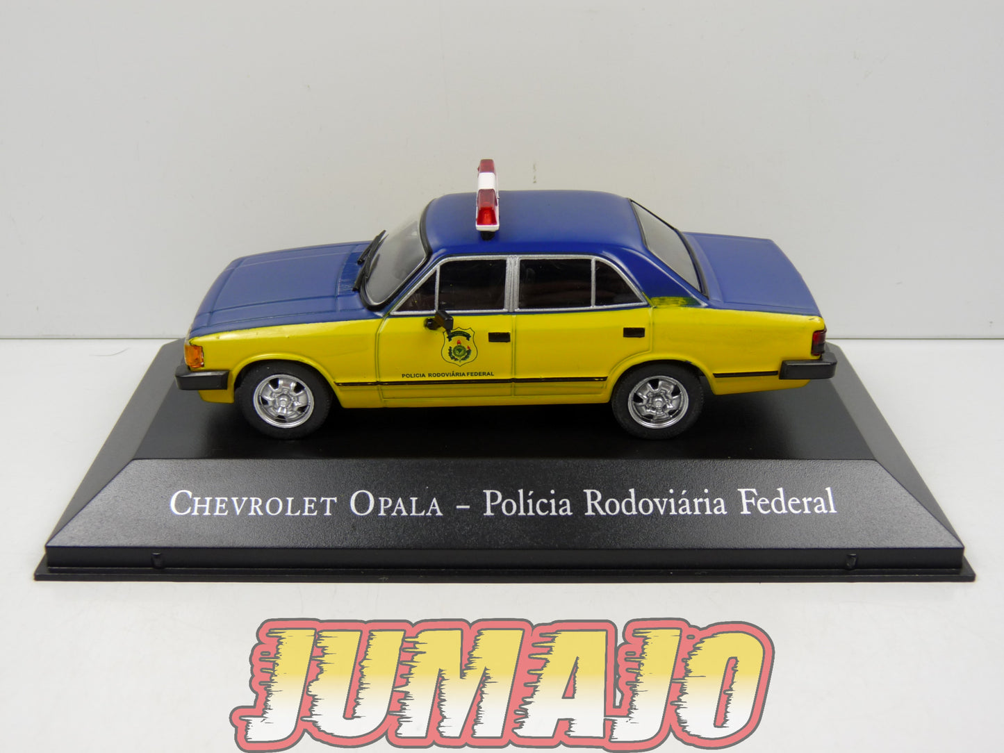 SBR8 1/43 IXO DéAgostini Véhicules Brésil Chevrolet Opala Policia Rodoviaria federal