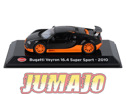 SC19 voiture 1/43 SALVAT Supercars : BUGATTI Veyron 16.4 Super Sport 2010