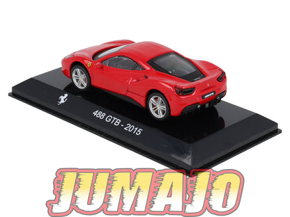 SC204 voiture 1/43 Burago FERRARI 488 GTB 2015
