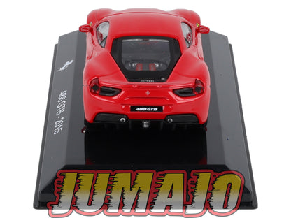 SC204 voiture 1/43 Burago FERRARI 488 GTB 2015