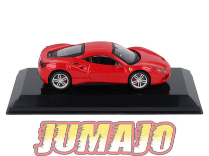 SC204 voiture 1/43 Burago FERRARI 488 GTB 2015