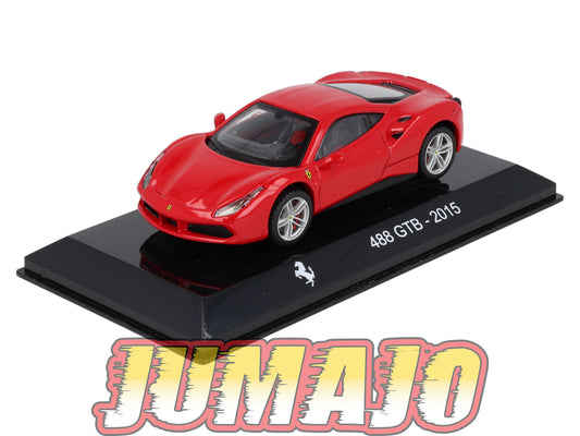 SC204 voiture 1/43 Burago FERRARI 488 GTB 2015
