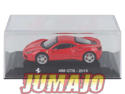 SC204 voiture 1/43 Burago FERRARI 488 GTB 2015