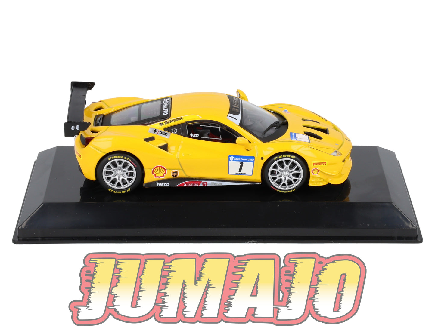 SC206 voiture 1/43 Burago FERRARI 488 Challenge 2016 #1