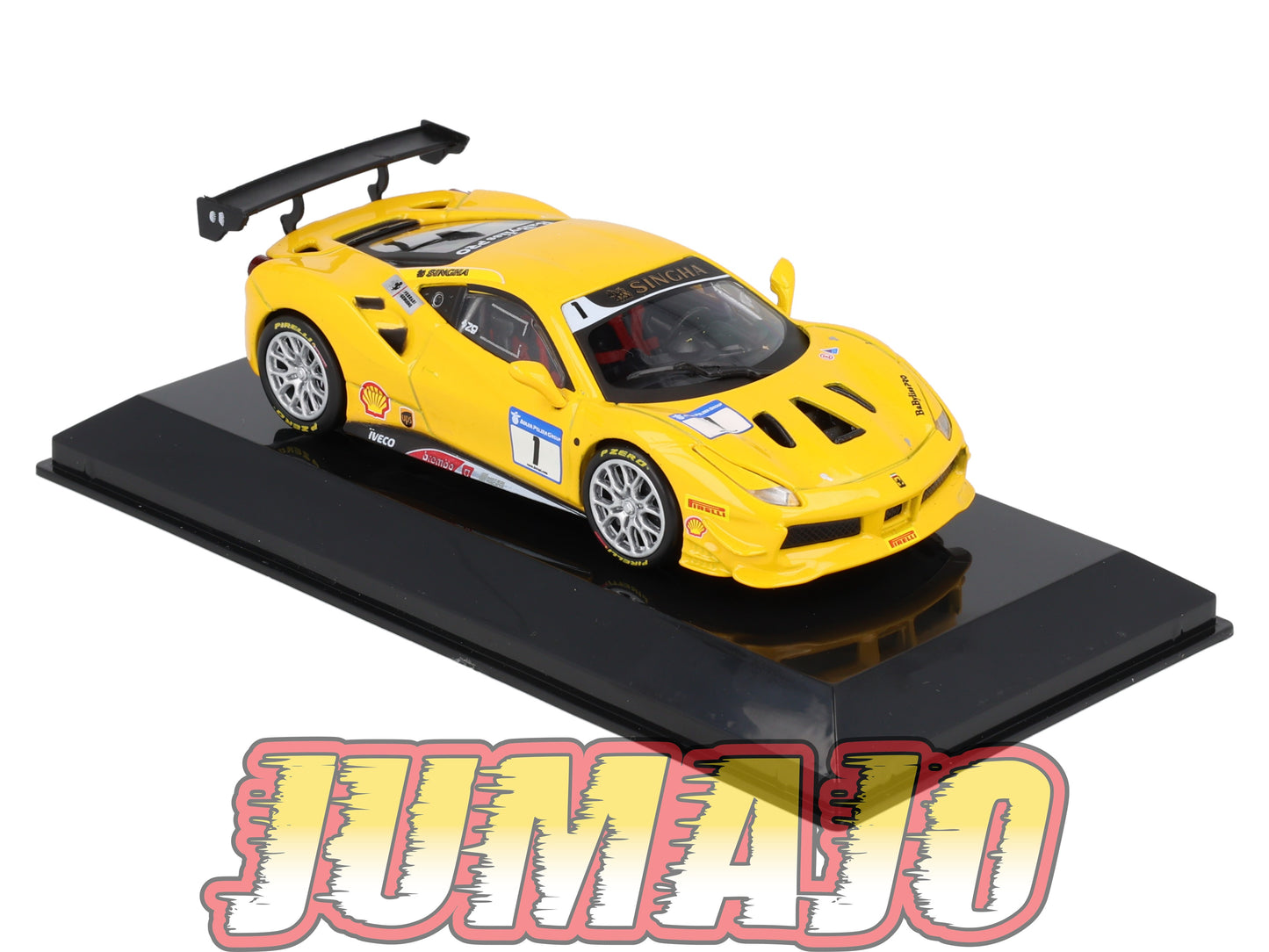 SC206 voiture 1/43 Burago FERRARI 488 Challenge 2016 #1