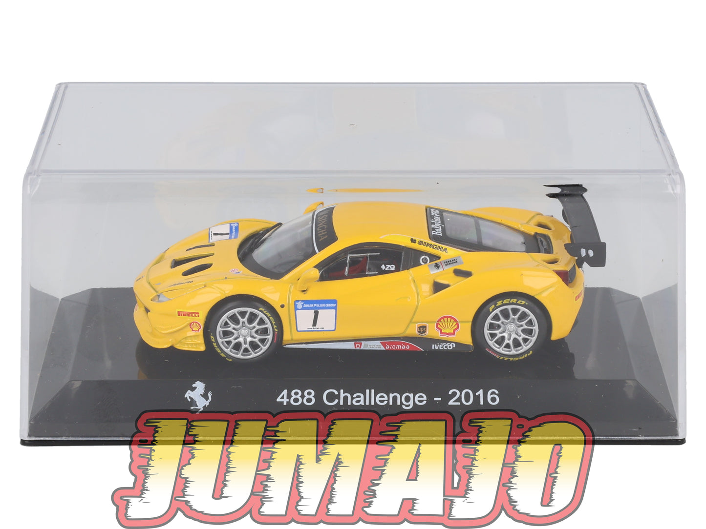 SC206 voiture 1/43 Burago FERRARI 488 Challenge 2016 #1
