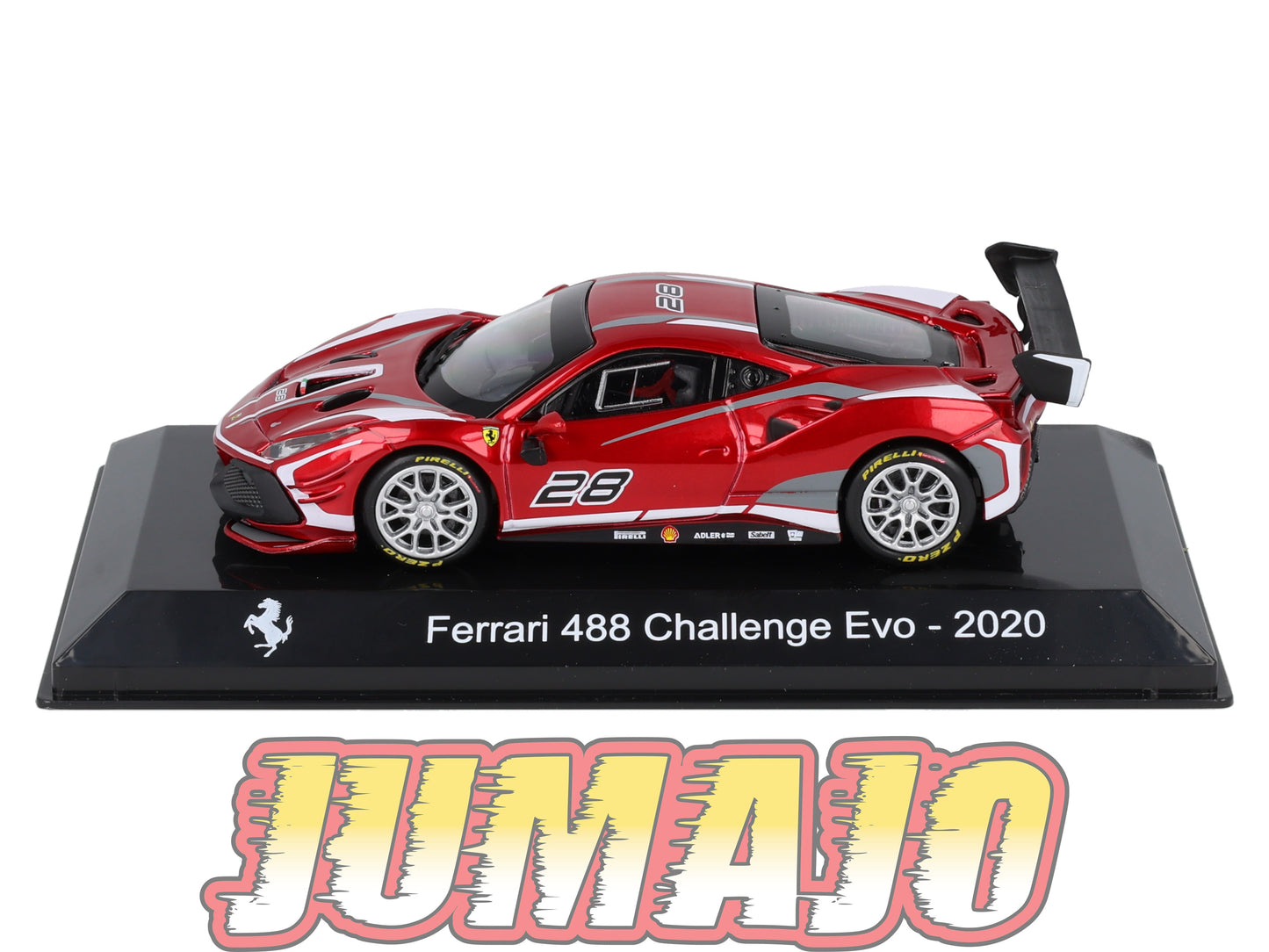 SC209 voiture 1/43 Burago FERRARI 488 Challenge Evo 2020 #28