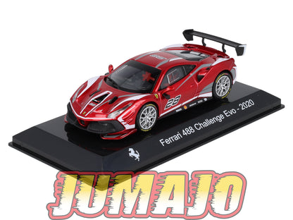 SC209 voiture 1/43 Burago FERRARI 488 Challenge Evo 2020 #28