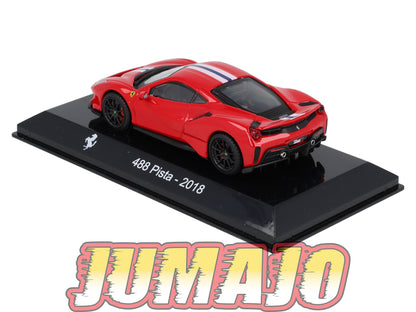 SC210 voiture 1/43 Burago FERRARI 488 Pista 2018