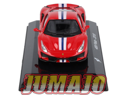 SC210 voiture 1/43 Burago FERRARI 488 Pista 2018
