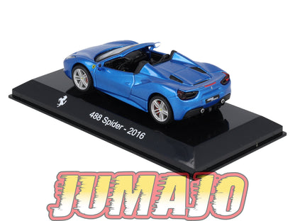 SC243 voiture 1/43 Burago FERRARI 488 Spider 2016