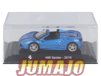 SC243 voiture 1/43 Burago FERRARI 488 Spider 2016