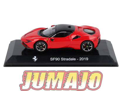 SC253 voiture 1/43 Burago FERRARI SF90 Stradale 2019