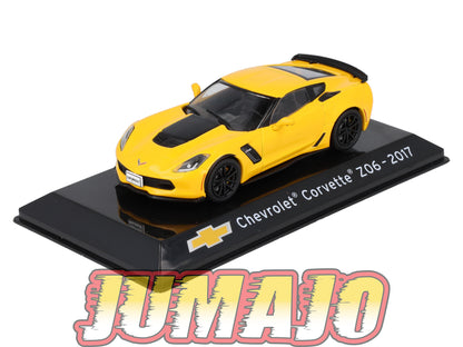 SC26 voiture 1/43 SALVAT Supercars : CHEVROLET Corvette Z06 2017