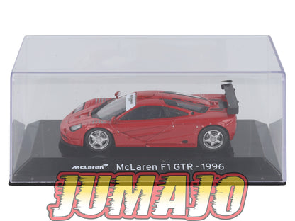 LOT voiture McLaren 1/43 P1 2013 + 720S 2017 + 570S 2015 + F1 GTR 1997