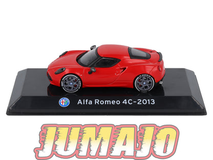 SC37 voiture 1/43 SALVAT Supercars : ALFA ROMEO 4C 2013