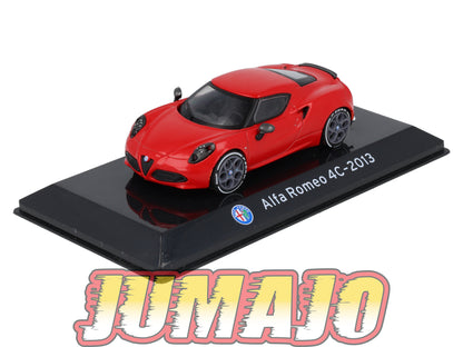 SC37 voiture 1/43 SALVAT Supercars : ALFA ROMEO 4C 2013
