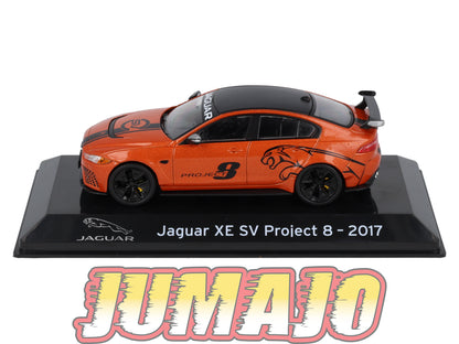 SC42 voiture 1/43 SALVAT Supercars :  JAGUAR XE SV Project 8 2017
