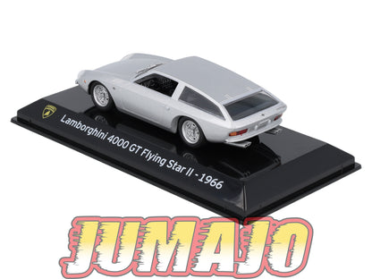 SC43 voiture 1/43 SALVAT Supercars : LAMBORGHINI 4000 GT Flying Star II 1966