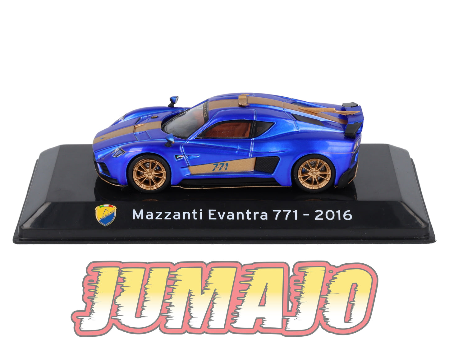 SC46 voiture 1/43 SALVAT Supercars :  MAZZANTI Evantra 771 2016