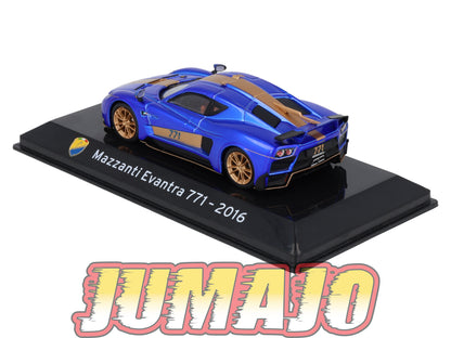 SC46 voiture 1/43 SALVAT Supercars :  MAZZANTI Evantra 771 2016