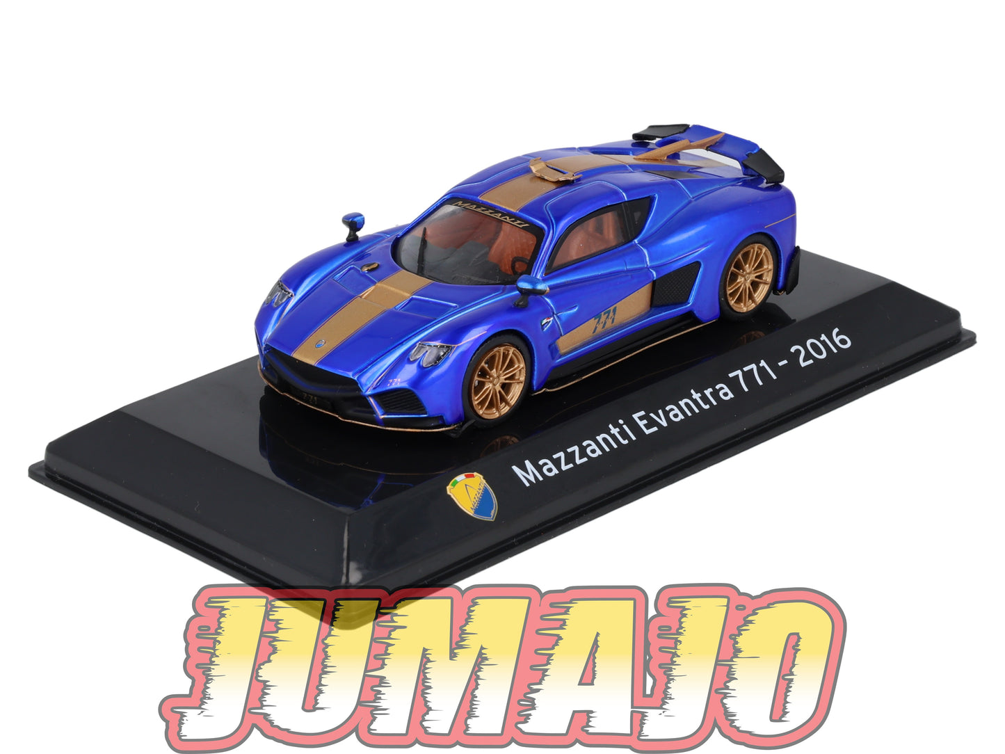 SC46 voiture 1/43 SALVAT Supercars :  MAZZANTI Evantra 771 2016