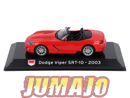 SC52 voiture 1/43 SALVAT Supercars : DODGE Viper SRT-10 2003