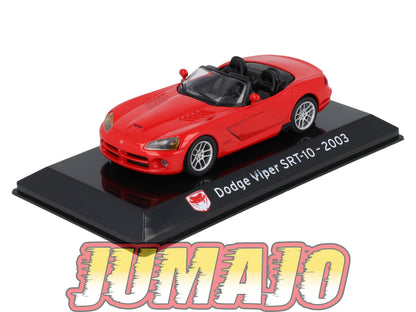 SC52 voiture 1/43 SALVAT Supercars : DODGE Viper SRT-10 2003