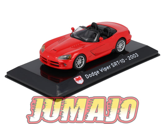 SC52 voiture 1/43 SALVAT Supercars : DODGE Viper SRT-10 2003