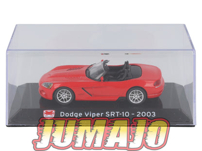 SC52 voiture 1/43 SALVAT Supercars : DODGE Viper SRT-10 2003