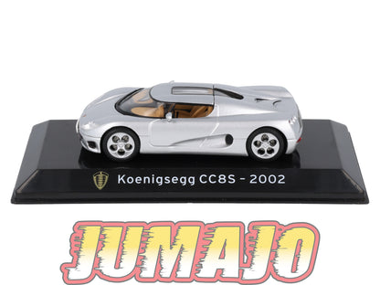 SC56 voiture 1/43 SALVAT Supercars : KOENIGSEGG CC8S 2002