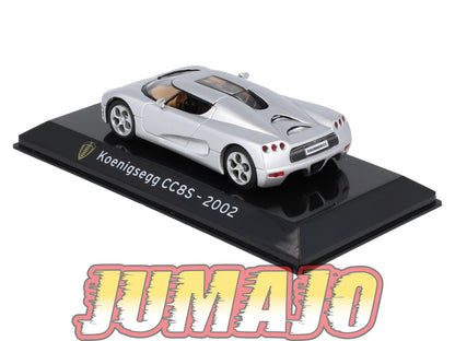 SC56 voiture 1/43 SALVAT Supercars : KOENIGSEGG CC8S 2002