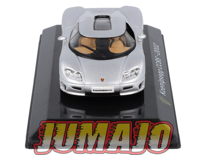 SC56 voiture 1/43 SALVAT Supercars : KOENIGSEGG CC8S 2002