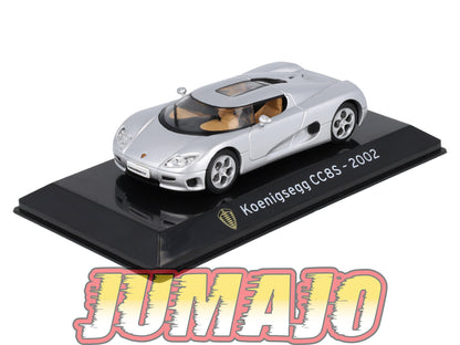 SC56 voiture 1/43 SALVAT Supercars : KOENIGSEGG CC8S 2002