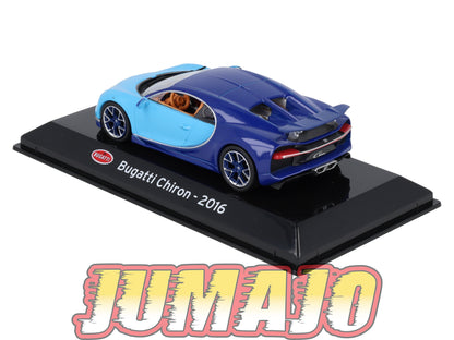 SC5 voiture 1/43 SALVAT Supercars : BUGATTI CHIRON 2016