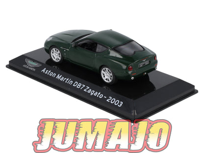 SC62 voiture 1/43 SALVAT Supercars : ASTON MARTIN DB7 Zagato 2003