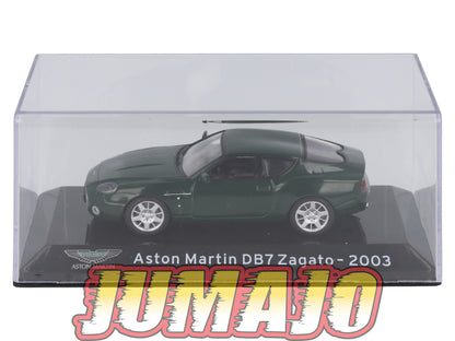 SC62 voiture 1/43 SALVAT Supercars : ASTON MARTIN DB7 Zagato 2003