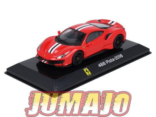 SC66 voiture 1/43 SALVAT Supercars : FERRARI 488 Pista 2018