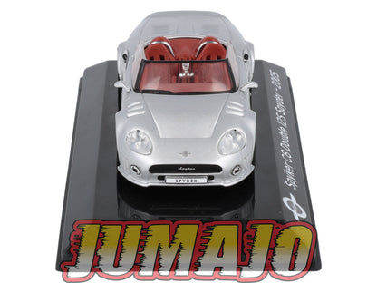 SC69 voiture 1/43 SALVAT Supercars : SPYKER C8 Double 12S Spyder 2005