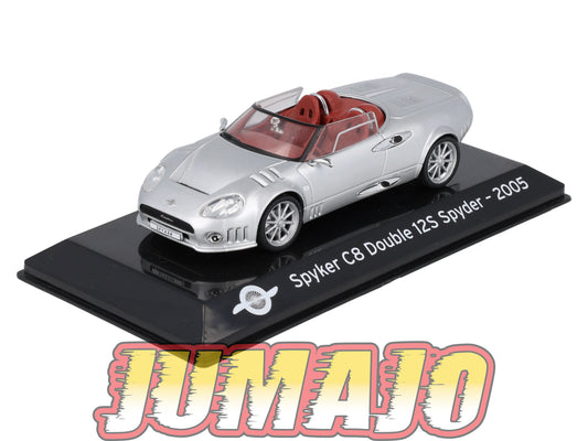 SC69 voiture 1/43 SALVAT Supercars : SPYKER C8 Double 12S Spyder 2005