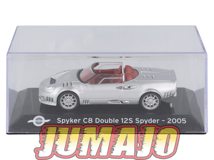 SC69 voiture 1/43 SALVAT Supercars : SPYKER C8 Double 12S Spyder 2005