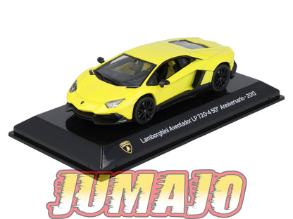 SC7 voiture 1/43 SALVAT Supercars : LAMBORGHINI Aventador LP 720-4 50 ans 2013
