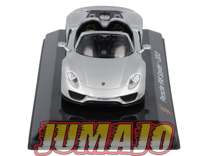 SC9 voiture 1/43 SALVAT Supercars : PORSCHE 918 Spyder 2013